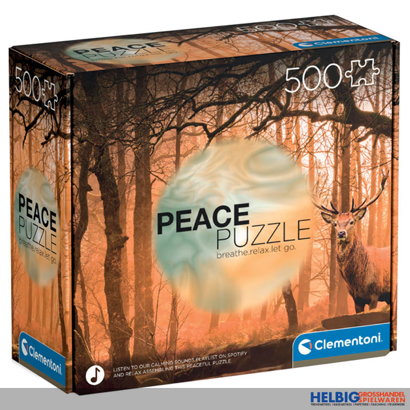 1000 Teile Puzzle Hirsch Popart - Premium Recycling-Puzzle 26x38cm Für Erwachsene