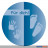 Gips-Abdruck-Set "Baby-Hand" blau - in Geschenkdose