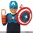 Kreativ-Konstruktions-Set "Marvel Avengers-Captain America"
