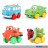 Fahrzeug-Set "Little Stars Cartoon Vehicles" 2er Set - sort.