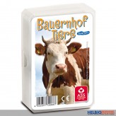 Quartett-Kartenspiel "Top Ass - Bauernhof-Tiere"