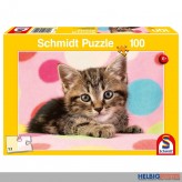 Kinder-Puzzle "Süßes Katzenkind" 100 Teile