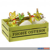 Dekorations-Set "Frohe Ostern" - 15-tlg.