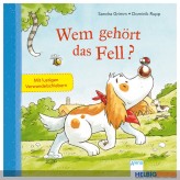 Bilderbuch "Wem gehört das Fell" m. Verwandelschiebern