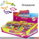Silikonarmband "Buddy Bands Jumbo - Dinosaurier" 6-sort.